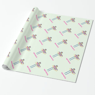 Happy Birthday Emily Las Vegas Wrapping Paper