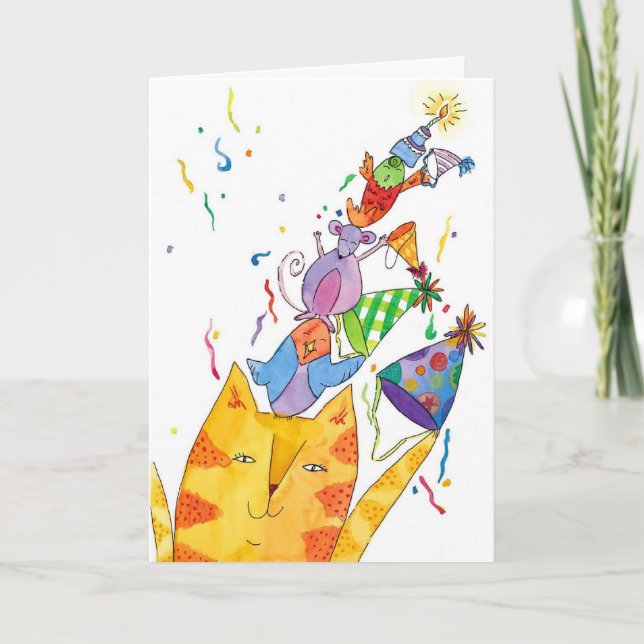 happy Birthday everyone Card (Front)