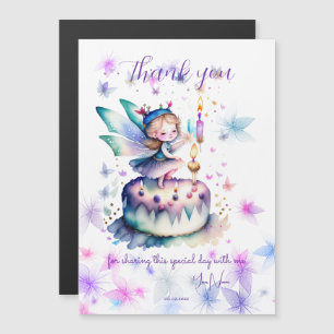 Happy Birthday Fairy 01 Magnetic Invitation