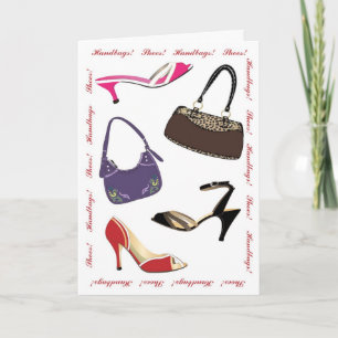 happy birthday fashion greeting card