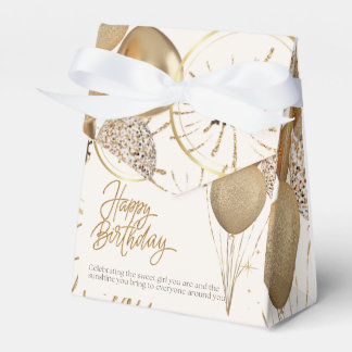 happy birthday favour box