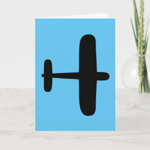 HAPPY BIRTHDAY FLYBOY AIRPLANE GREETING CARDS