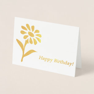 Happy Birthday! Foil Card
