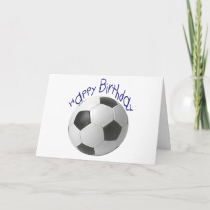 Happy Birthday Football  Gifts Card