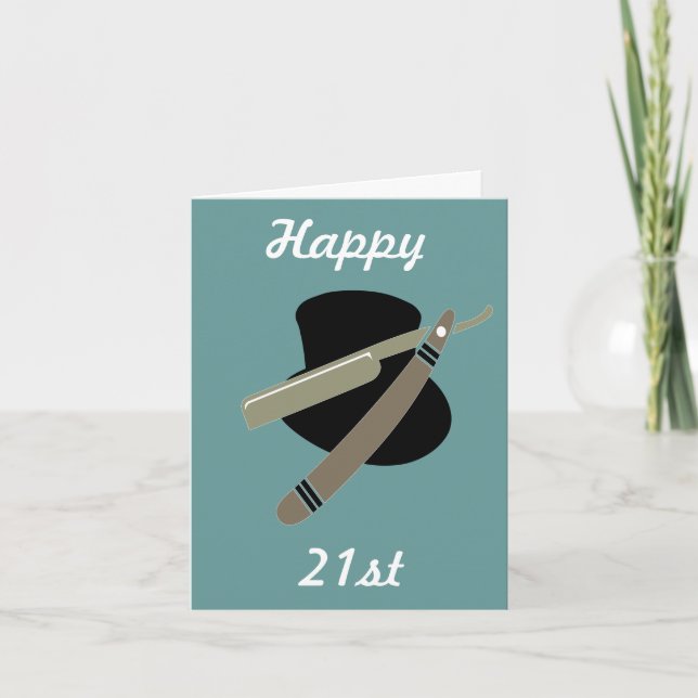 Happy Birthday for a guy Card (Front)