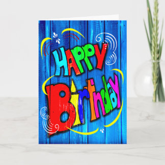 Happy Birthday for anyone Card