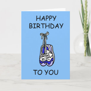 Happy Birthday for Male Runner Card