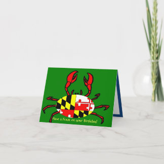 Happy Birthday for Marylanders Card