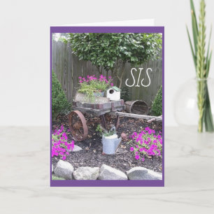 **HAPPY BIRTHDAY FOR MY **SPECIAL SISTER** CARD