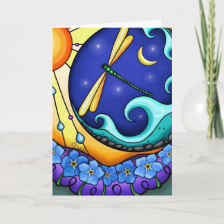 Happy Birthday - Forget Me Not Card