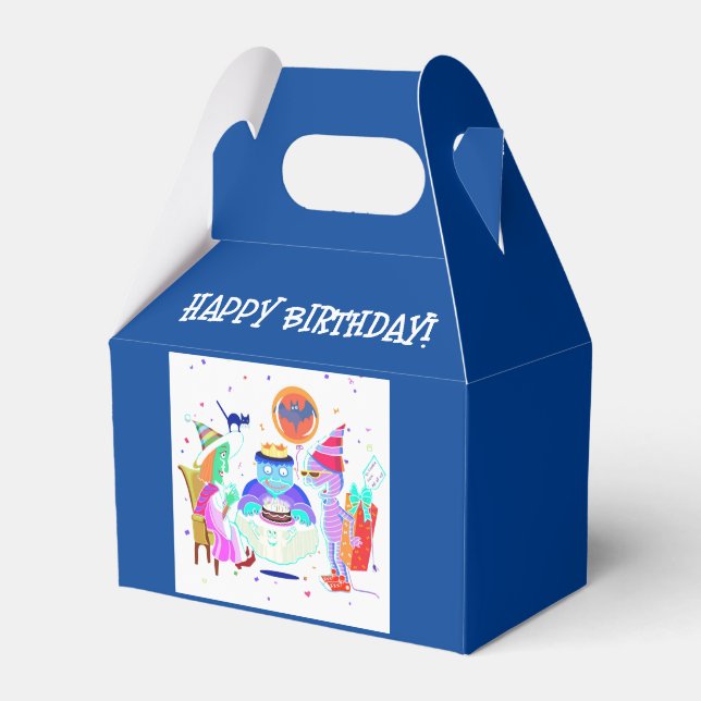 Happy Birthday Frankie Favour Box (Front Side)