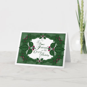 Happy Birthday Friend Card