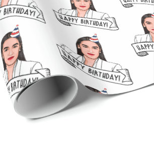 Happy Birthday from AOC Wrapping Paper