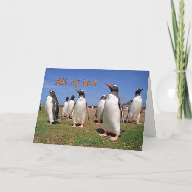Happy birthday from group card (Front)