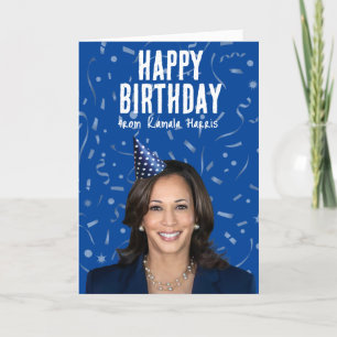 Happy Birthday from Kamala Harris Card