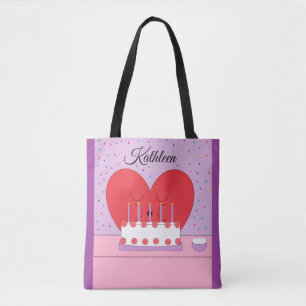 Happy Birthday, From My Heart to Yours: Tote Bag