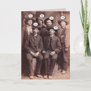 “Happy Birthday from the Gang” Funny Card