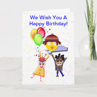 Happy Birthday From The Group Greeting Card 2