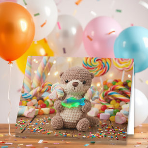 Happy Birthday from this Cute Otter Card