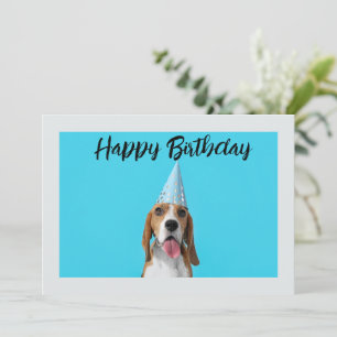 Happy Birthday from your Best Friend Dog Photo  Holiday Card