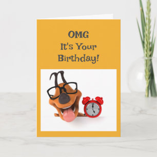 Happy Birthday Fun Humour For Anyone Card
