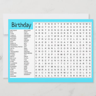 Happy Birthday Fun Play Card