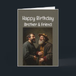Happy Birthday Funny Brother & Friend Card<br><div class="desc">Happy Birthday Fun We've been through a lot together and most of it was your fault Brother & Friend</div>