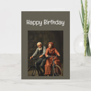 Happy Birthday Funny Don't think Old Card