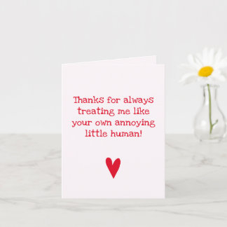 Happy Birthday - Funny Quote for Bonus Dad Card