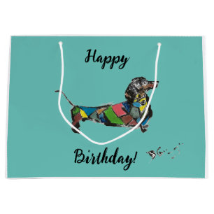 Happy Birthday G Large Gift Bag