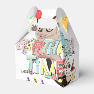 Happy Birthday Gable Favour Box Possum Cake