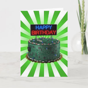 Happy Birthday, Geek Card