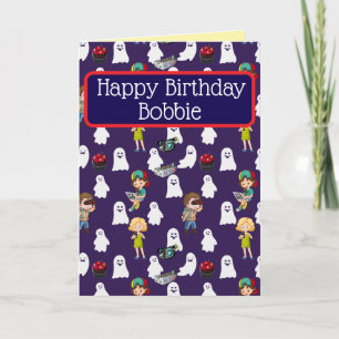 Happy Birthday Ghost Wrangler Greeting Card