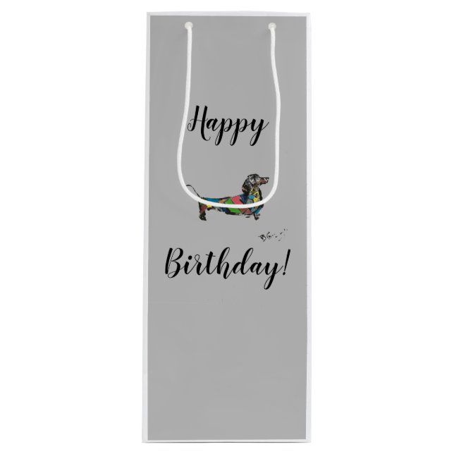 happy Birthday Gift Bag (Front)