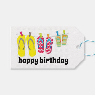 HAPPY BIRTHDAY GIFT TAG