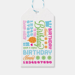 Happy Birthday Gift Tag