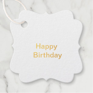 Happy Birthday Gift Tag