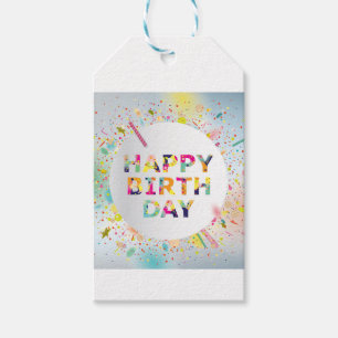 Happy Birthday Gift Tags