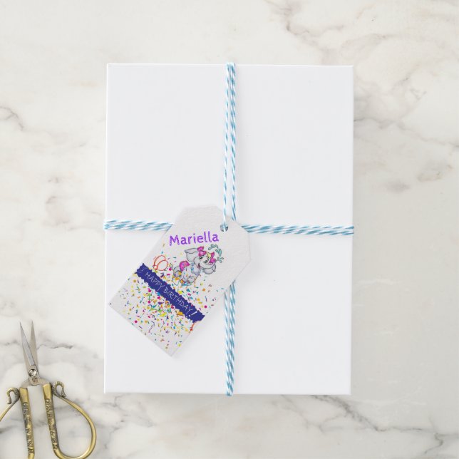Happy Birthday Gift Tags (With Twine)