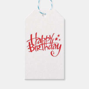 Happy Birthday Gift Tags