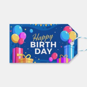 Happy Birthday Gift Tags