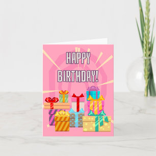 Happy Birthday Gifts Card