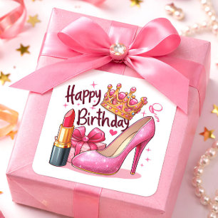 Happy birthday Gifts Gifts Square Sticker