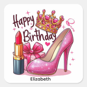 Happy birthday Gifts Gifts Square Sticker