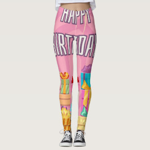 Happy Birthday Gifts Leggings