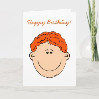 Happy Birthday Ginger Nut Friend or relation Card