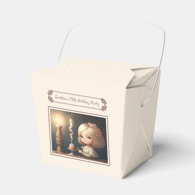 Happy Birthday Girl 01 Favour Box (Front Side)