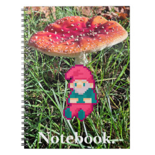 Happy Birthday, gnoom Pixelart, Pixel Art Notebook