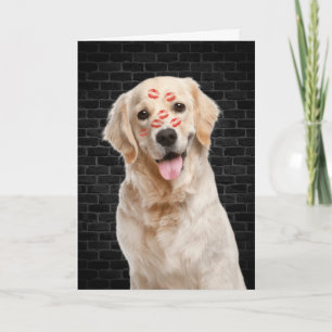 Happy Birthday Golden Retriever Card