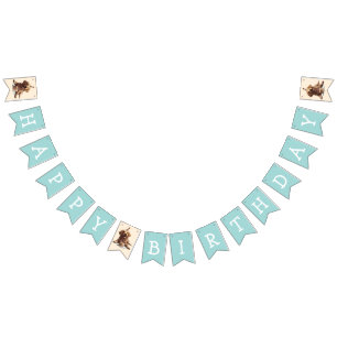 Happy Birthday Golden Retriever Dog Bunting